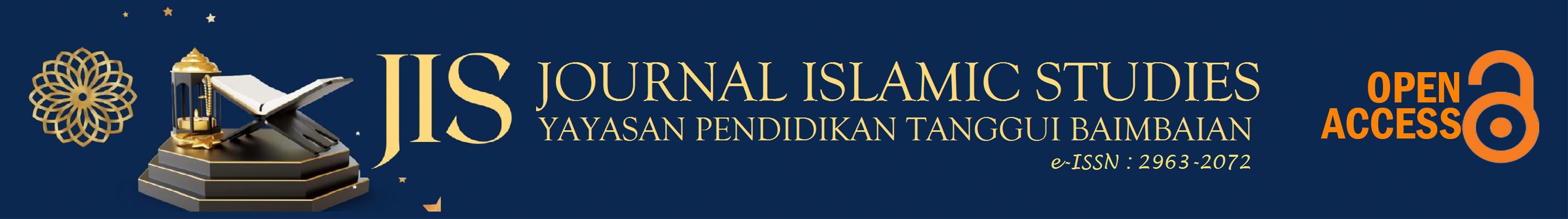 JIS : Journal Islamic Studies